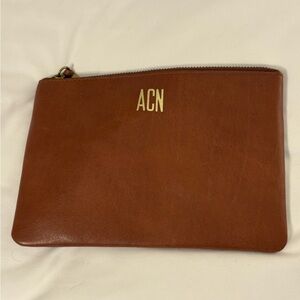 Madewell Leather Clutch NWOT